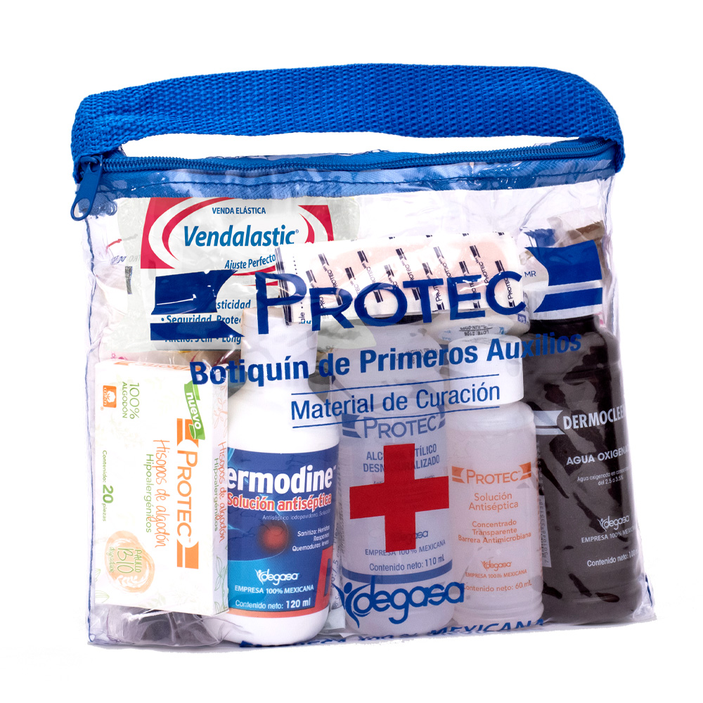 Botiquin Primeros Auxilios Bolsa Cristal Gde